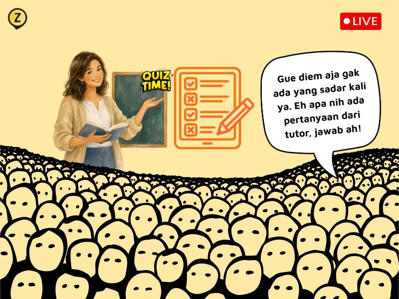 ilustrasi social loafing dalam sebuah kelas